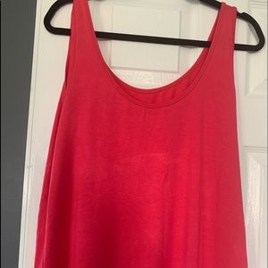 Hot pink tank